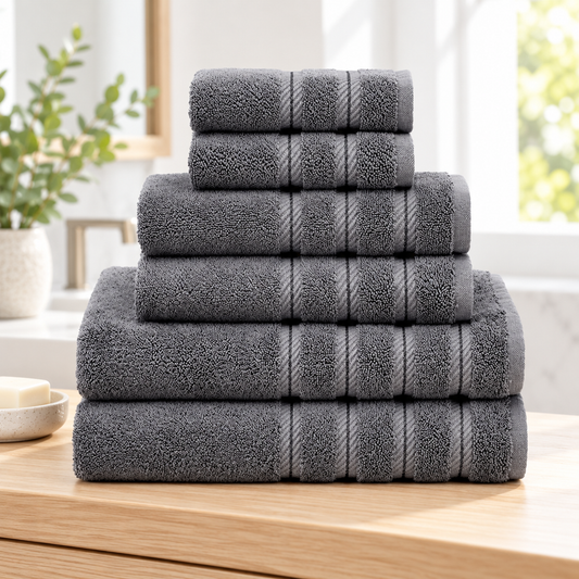 Absorbent Cotton Bath Towel Sets