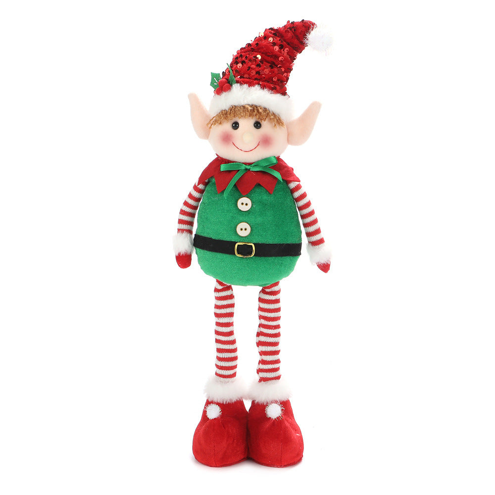 Telescoping Christmas Elf Dolls