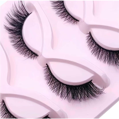 5 Pairs Faux Mink Fluffy Eyelashes