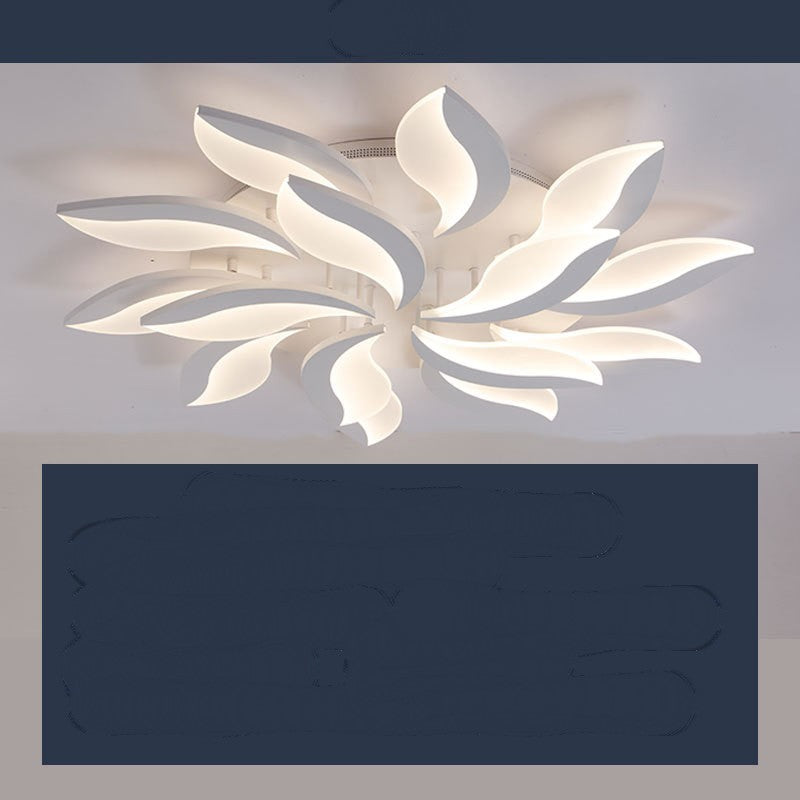 Acrylic Modern Simplicity "Eyebrow" Ceiling Light