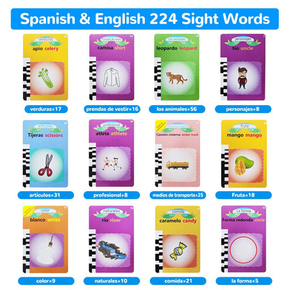 Bilingual Talking Flash Cards - Spanish & English