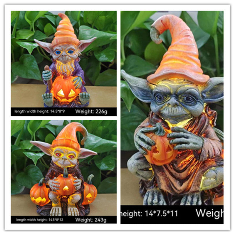 Garden Pumpkin Gnome