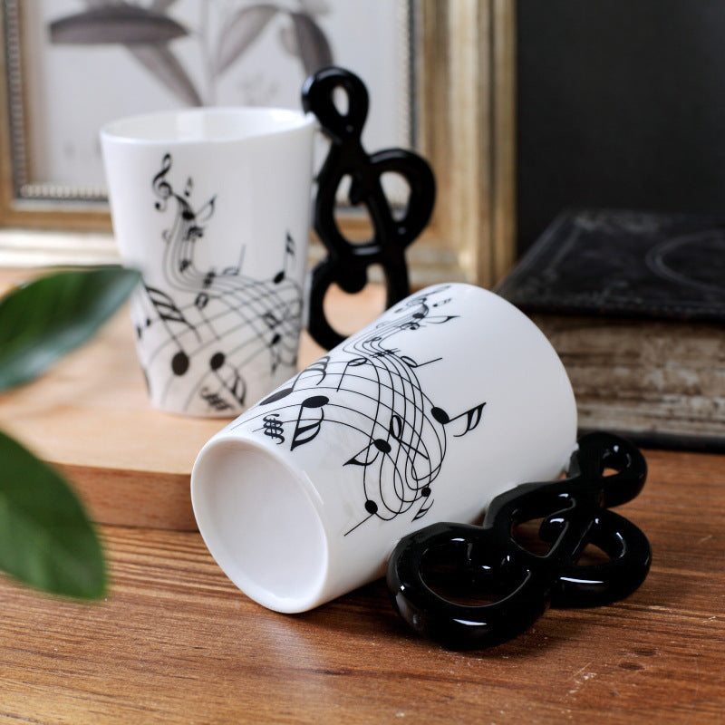 Ceramic Musical Note Mug