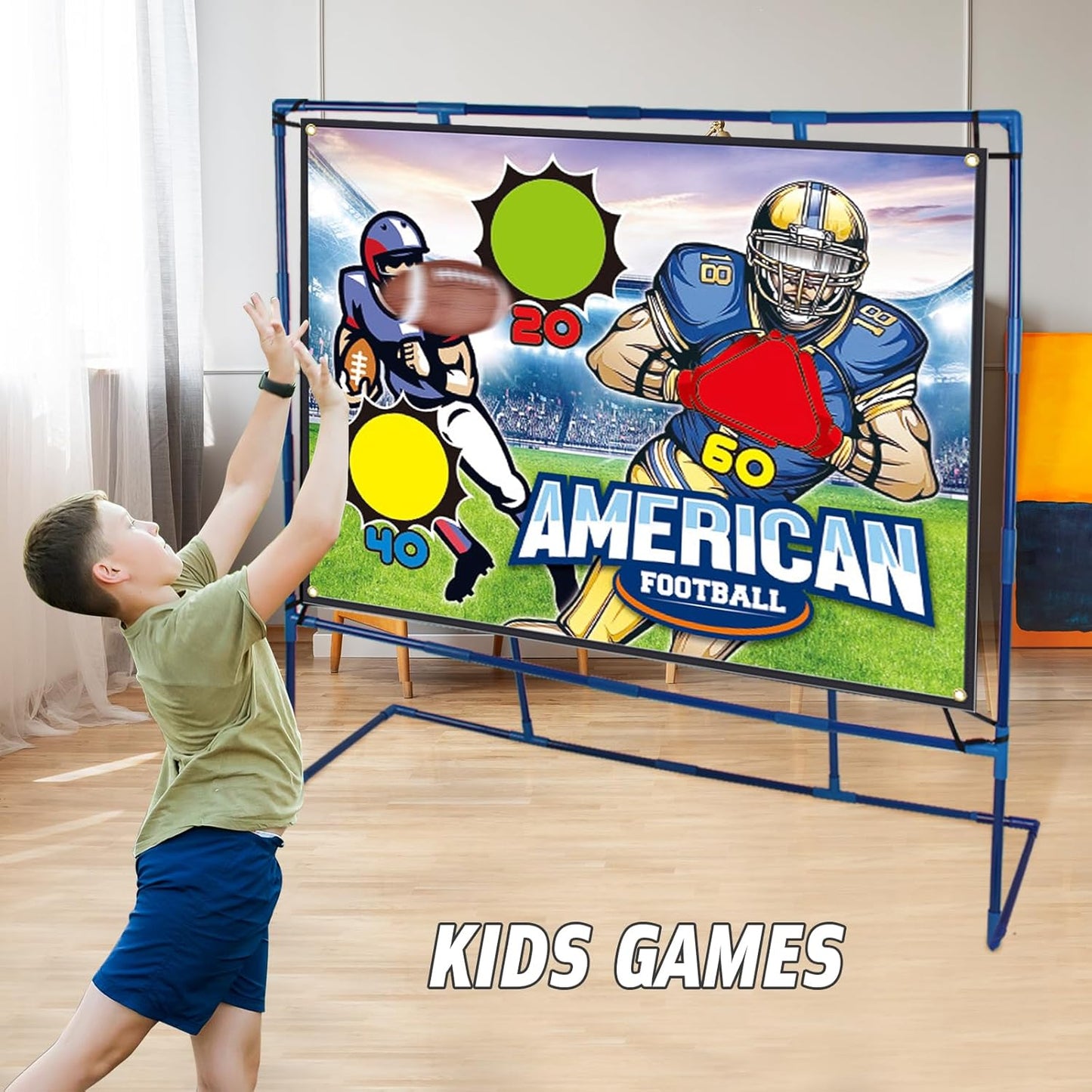 Carnival Football Throwing Game