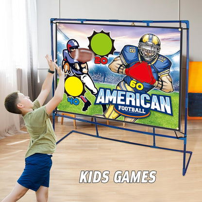 Carnival Football Throwing Game