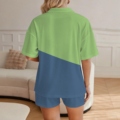 Grear Up! 12's - Women's V-Neck Short Pajama Set