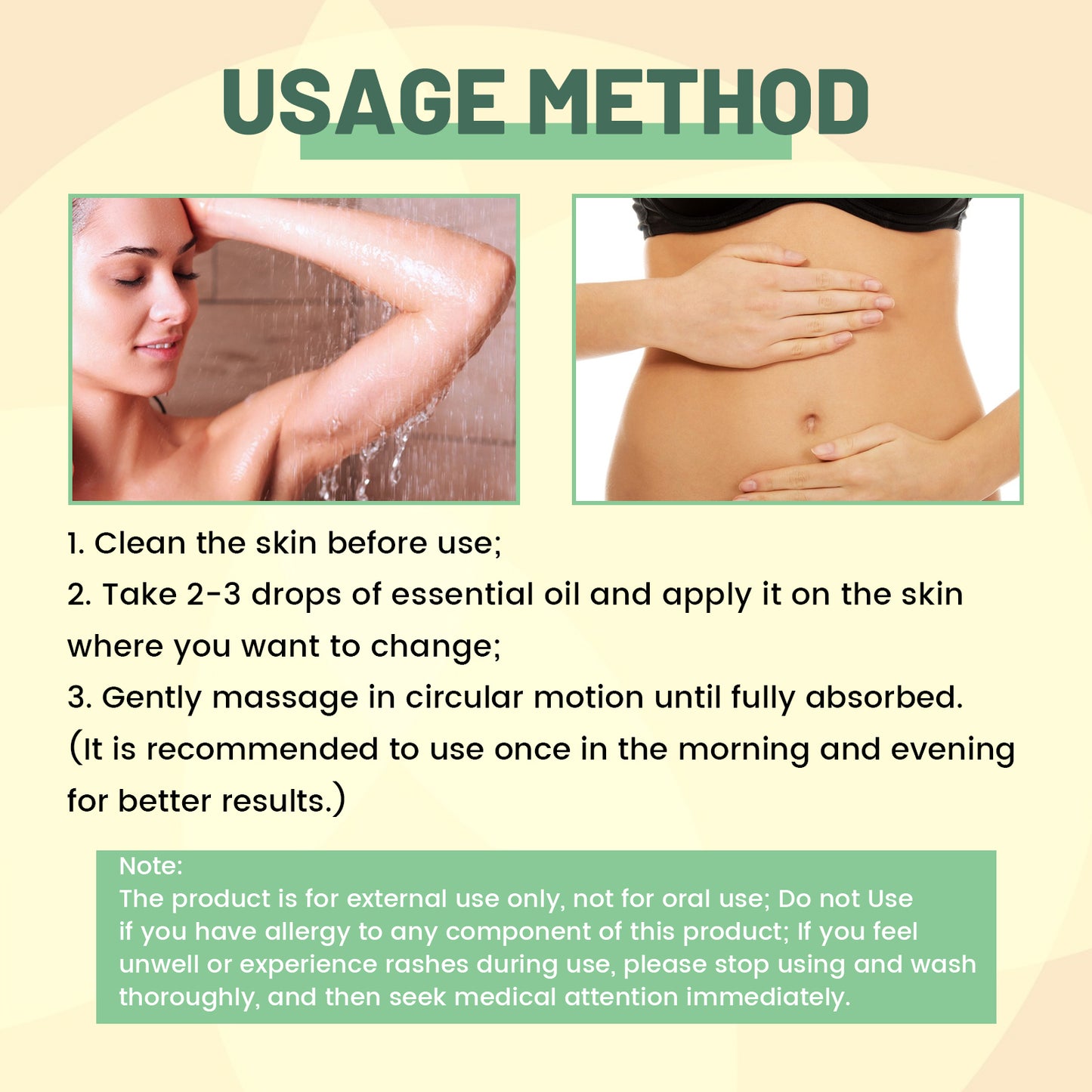 Luxurious OUHOE Collagen Lift Body Care Oil