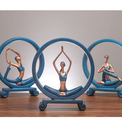 Yoga Girl Figurines