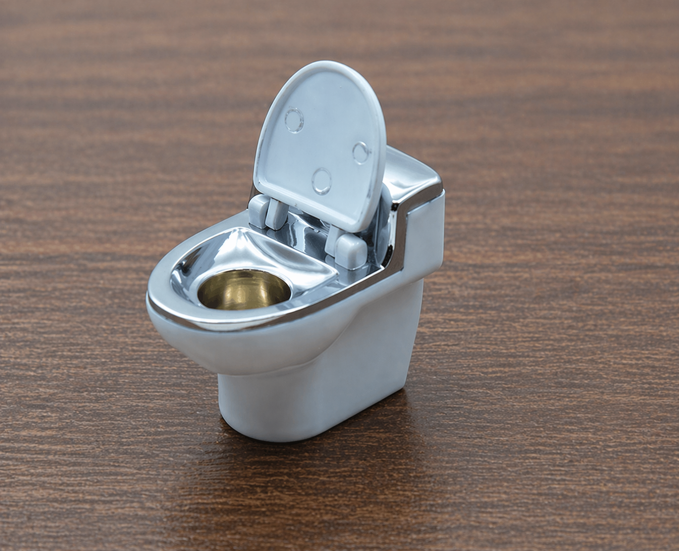 Mini Toilet | Funny Collectible Miniature | Usable Conversation Piece