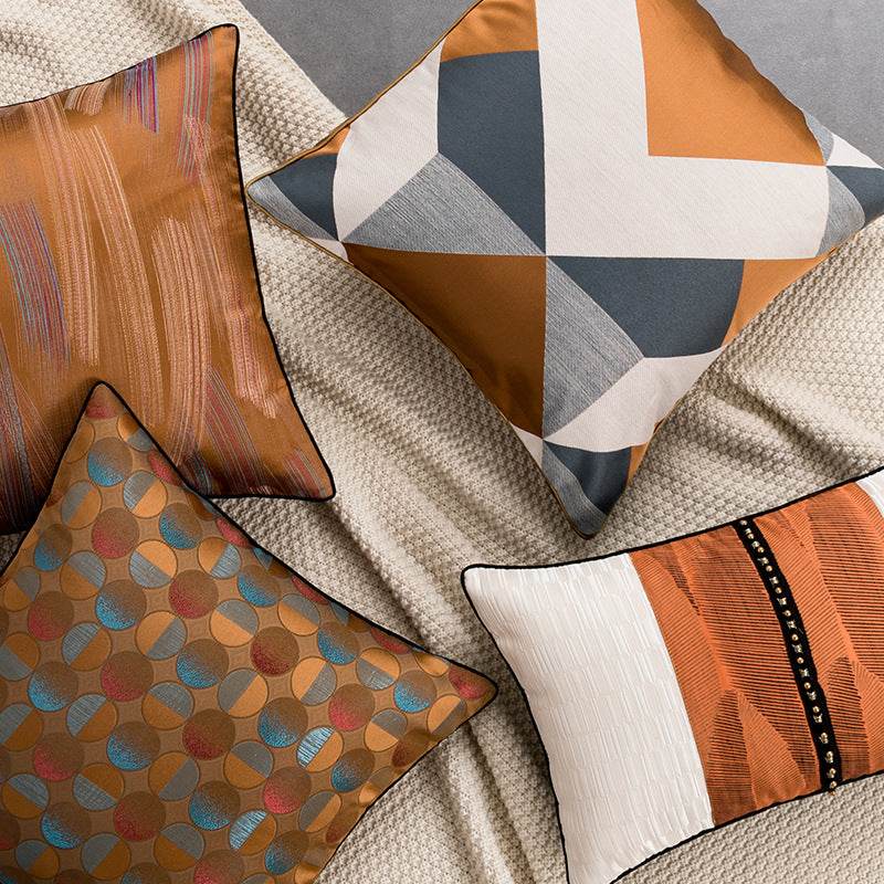 Light Luxury Caramel Color Pillow Cover - Shop Jobie