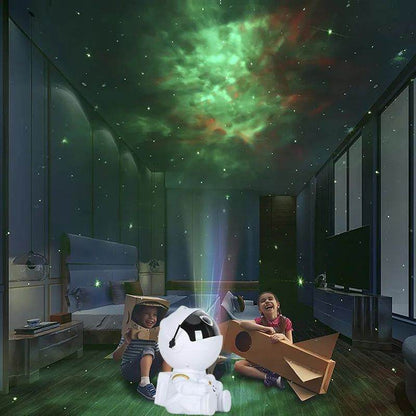 Space Man Black Star Astronaut LED Projection Light - Shop Jobie