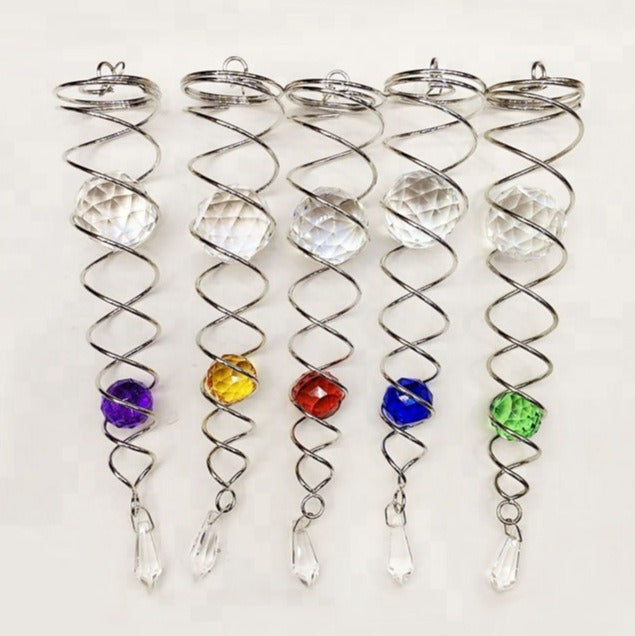 Three-dimensional Crystal Wind Chime