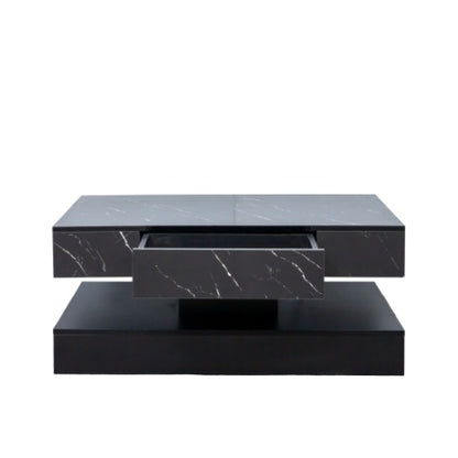 Sleek Coffee Table w/LED Lights
