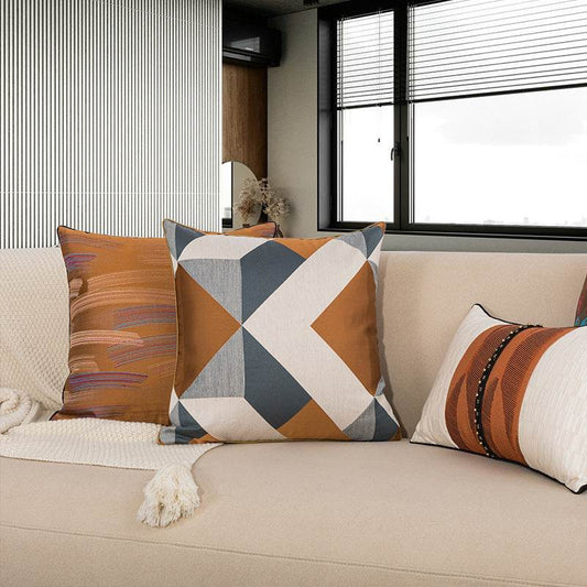 Light Luxury Caramel Color Pillow Cover - Shop Jobie