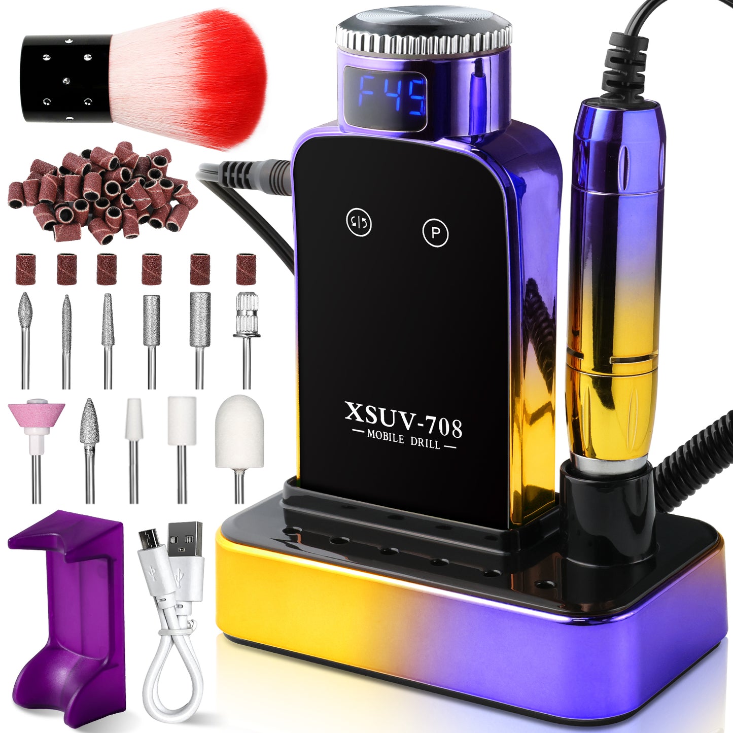 Professional Cordless Electric Nail Drill