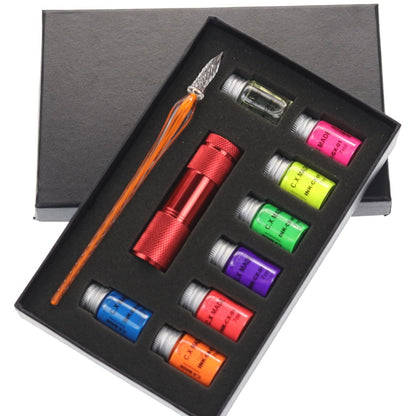 Fountain Pen Dip Ink Set w/8 Colors
