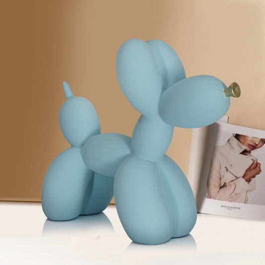 Simple Blue Balloon Dog