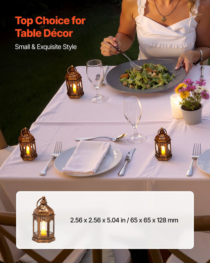 12pc LED Electric Flameless Lantern