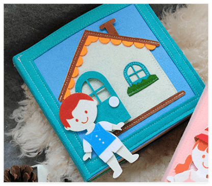 Montessori-Like 3D Puzzle Cloth Activity Book - Shop Jobie