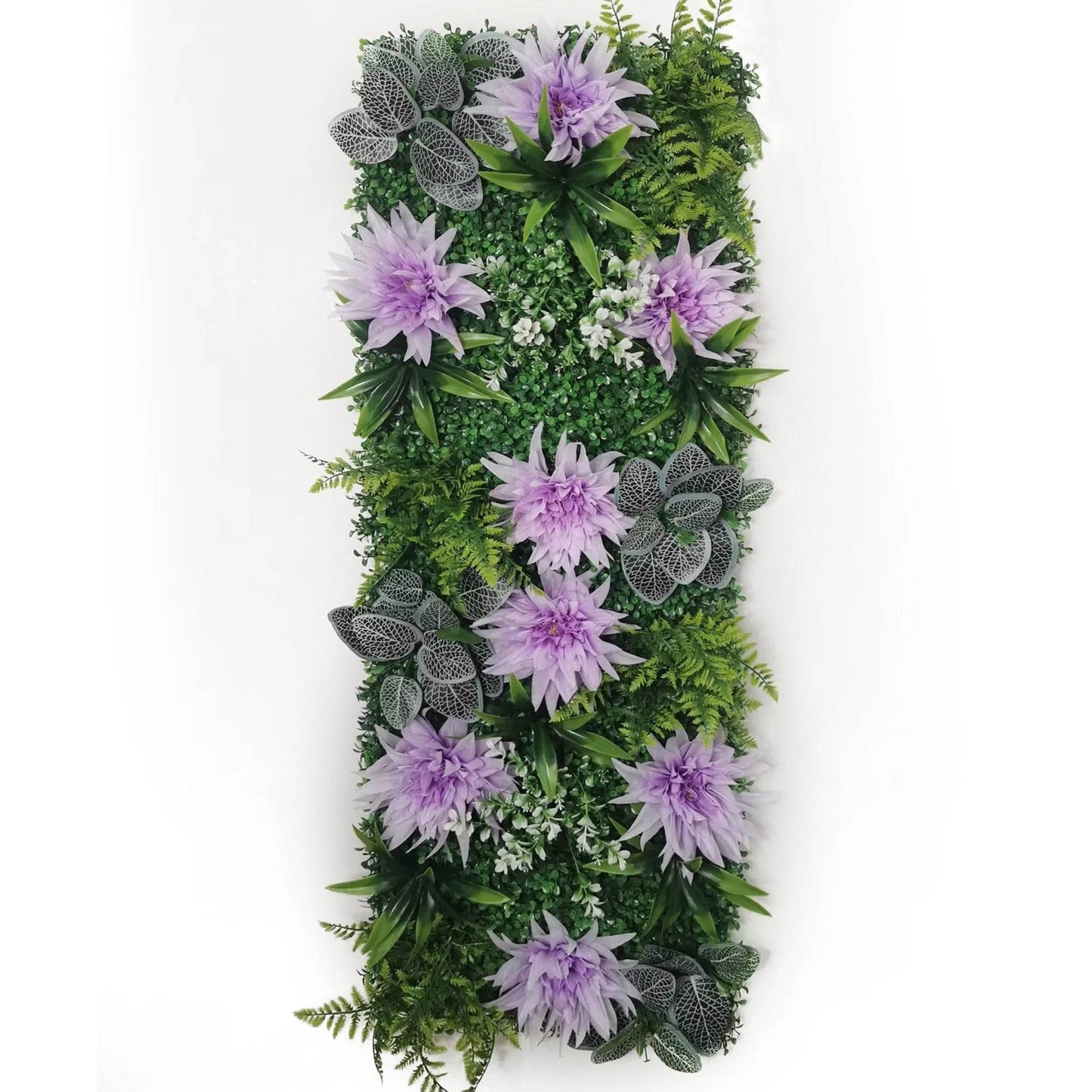 Artificial Plant Lawn Backdrop - Dahlia-Like Flowers - Shop Jobie