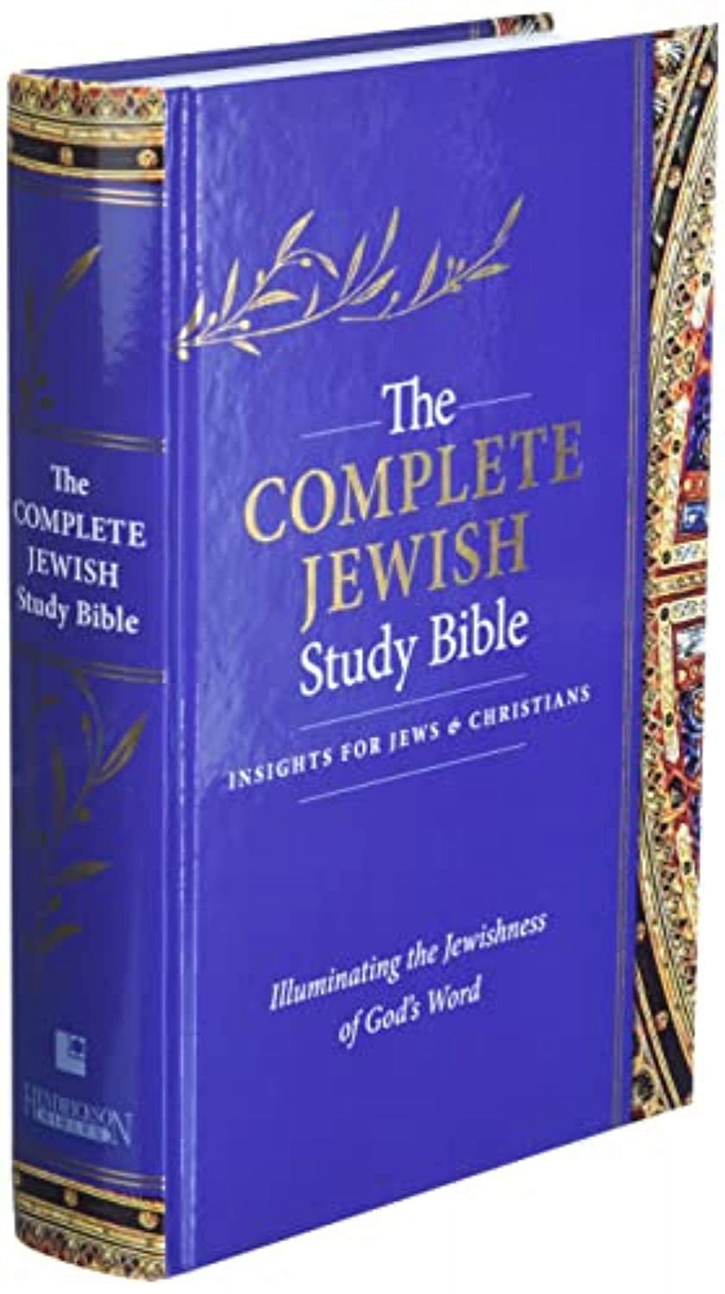 The Complete Jewish Study Bible (Hardcover): Illuminating the Jewishness of God'S Word (Hardcover)