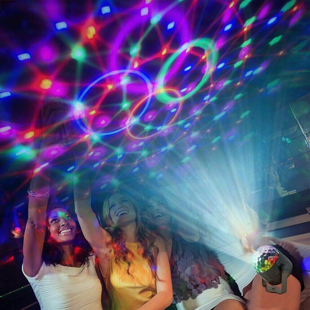 Sound Activated Disco Party Strobe LED DJ Ball