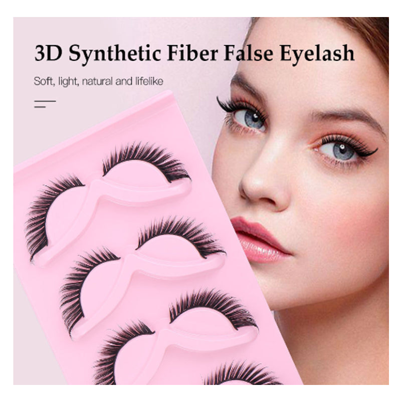 5 Pairs Faux Mink Fluffy Eyelashes