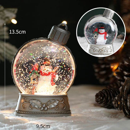 Holiday Faux Snow Globe LED Decor - Shop Jobie