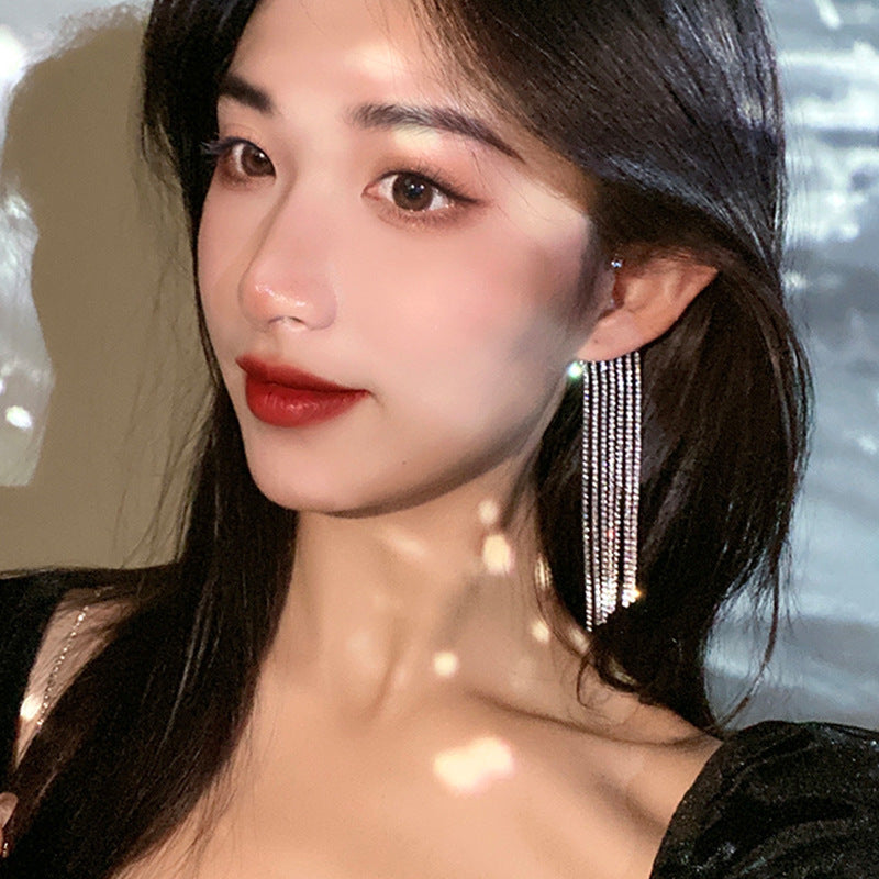 Long Tassel Fashion Earring