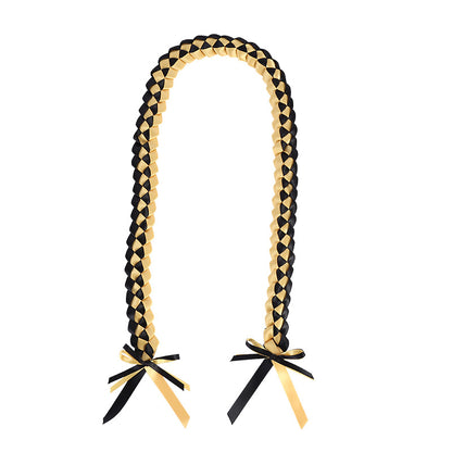 Double Layer Graduation Ribbon Garland Braided Lanyard