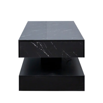 Sleek Coffee Table w/LED Lights