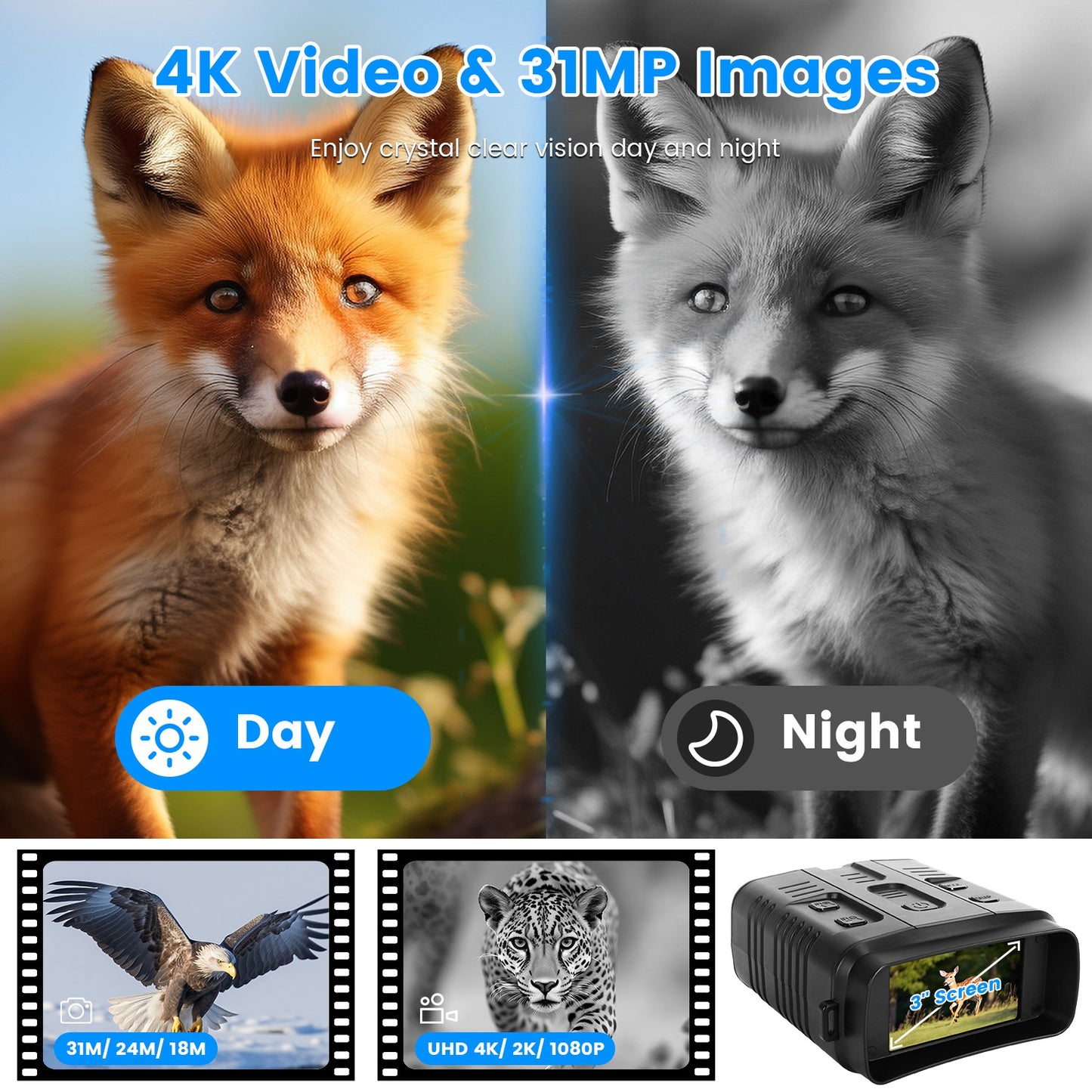 4K Night Vision Goggles