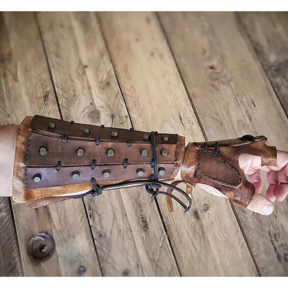 Studded & Styled to Slay Medieval Gloves