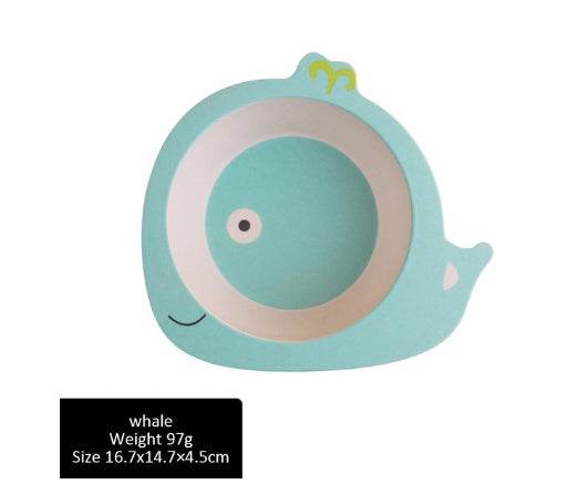 Children's Bamboo Fiber Feeding Dishes - Shop Jobie