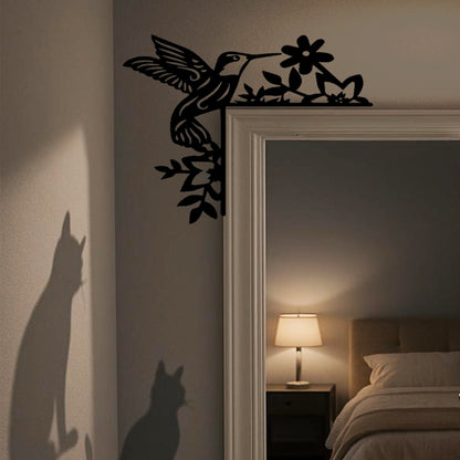Silhouette -  Removable Bird Doorway Arch Decal Stickers