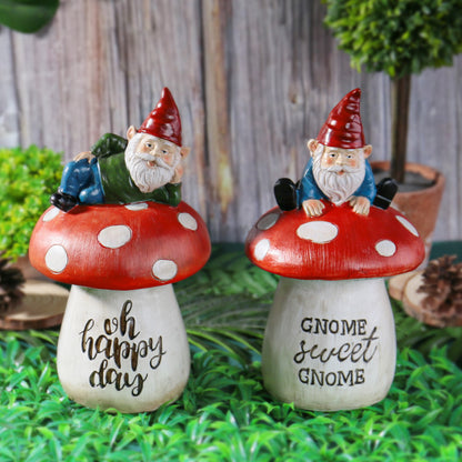 Sitting Gnome Mushroom