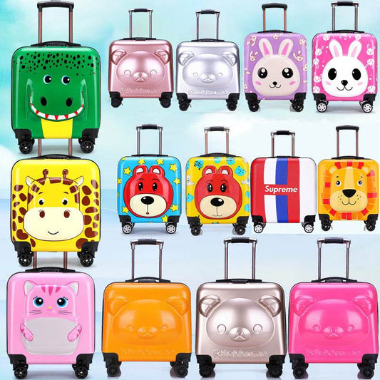 Children's Cartoon Trolley Travel Case - Shop Jobie