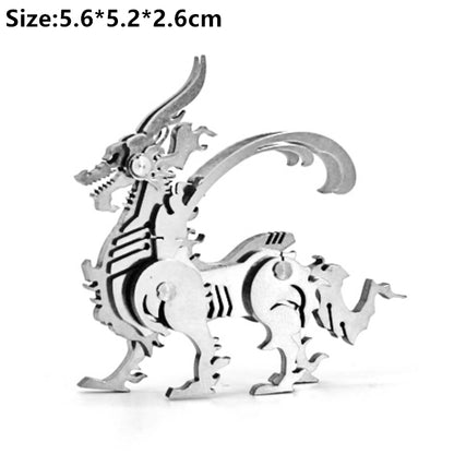 DIY Stainless Steel Golem - Art Model 3D Metal Puzzle