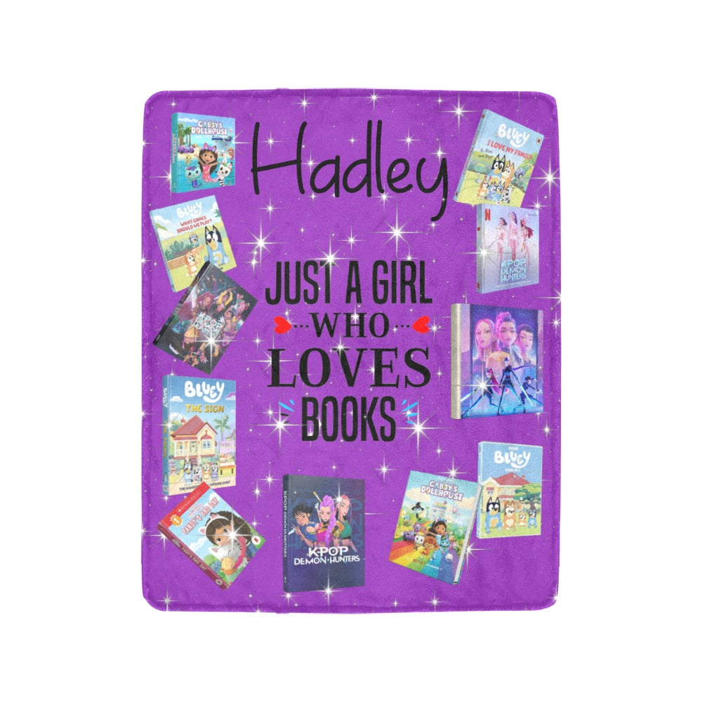 Kids Cozie Hug Books! Blanket - Personalized!