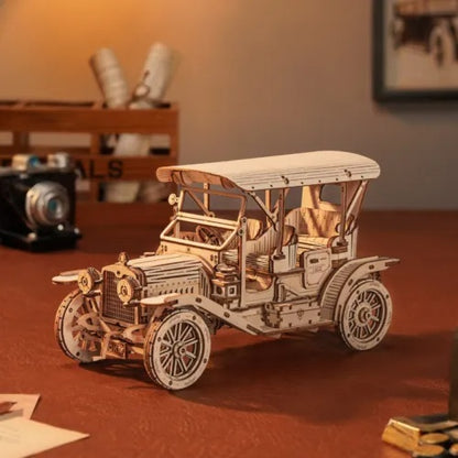 3D Wooden Puzzle DIY Kits - 220pc Model Vintage Car