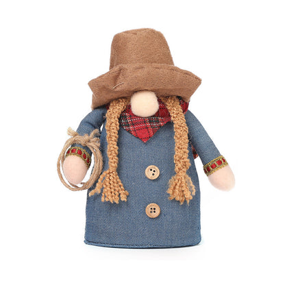 Western Cowboy Gnome