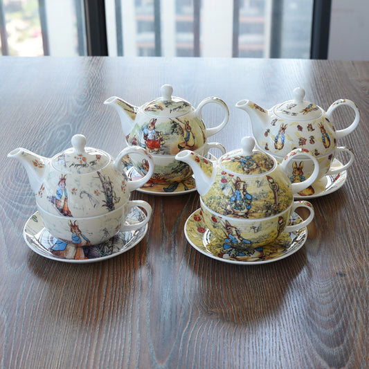 Teapot, Cup & Saucer