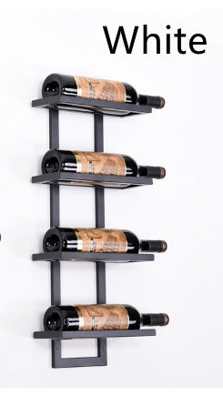 Modern Iron Wall-mounted Wine Holder