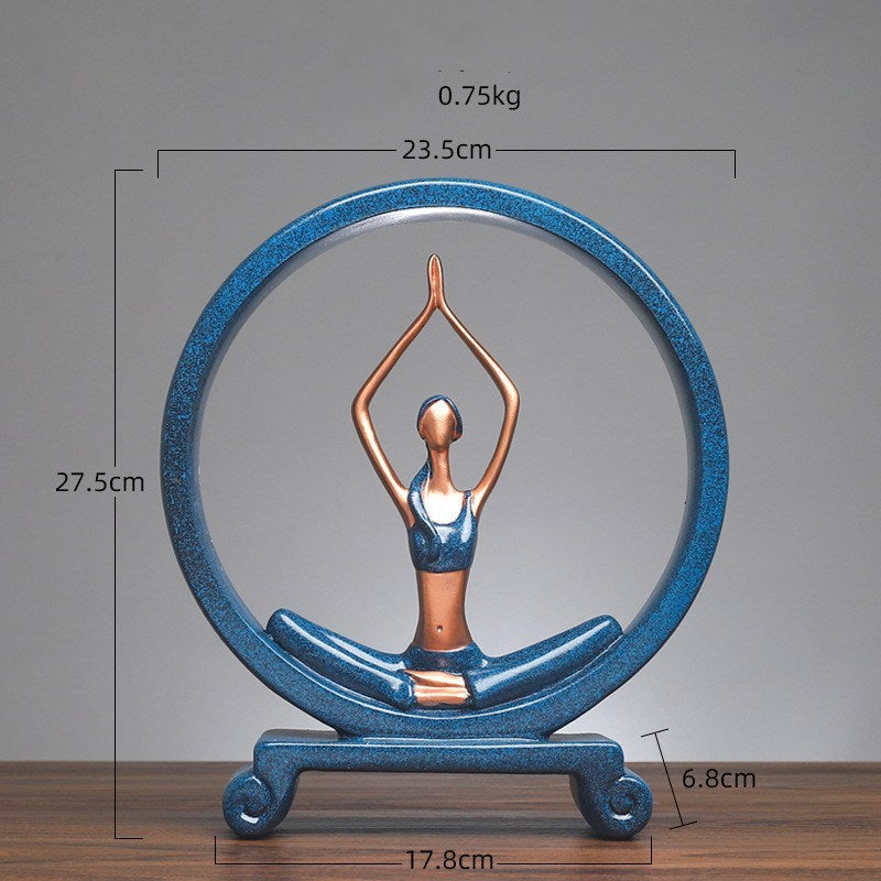 Yoga Girl Figurines