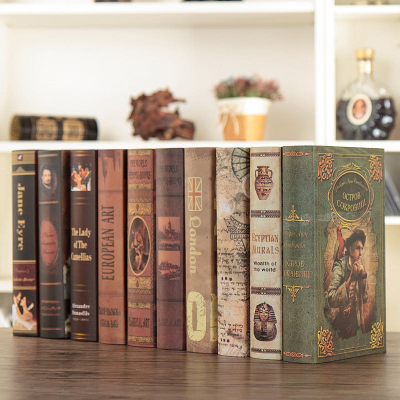 Retro Faux Books