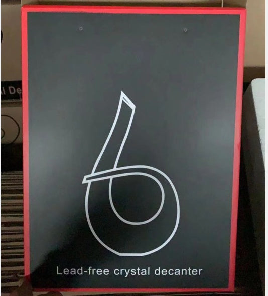 Abstract Wine Decanter