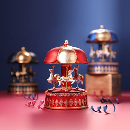 Fantasy Carousel Music Box