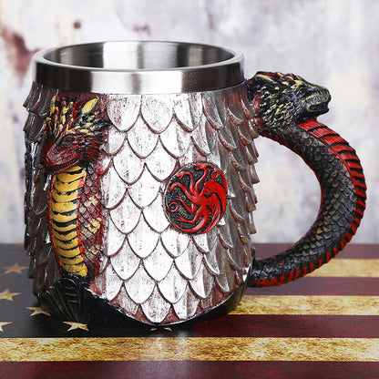 3D Painted Beer Mug