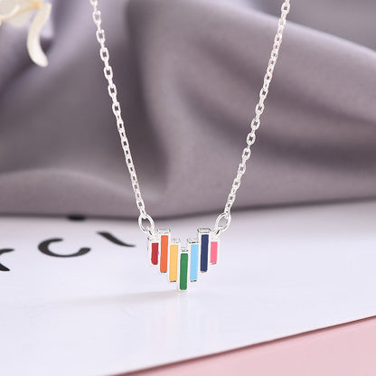 Rainbow Love Necklace