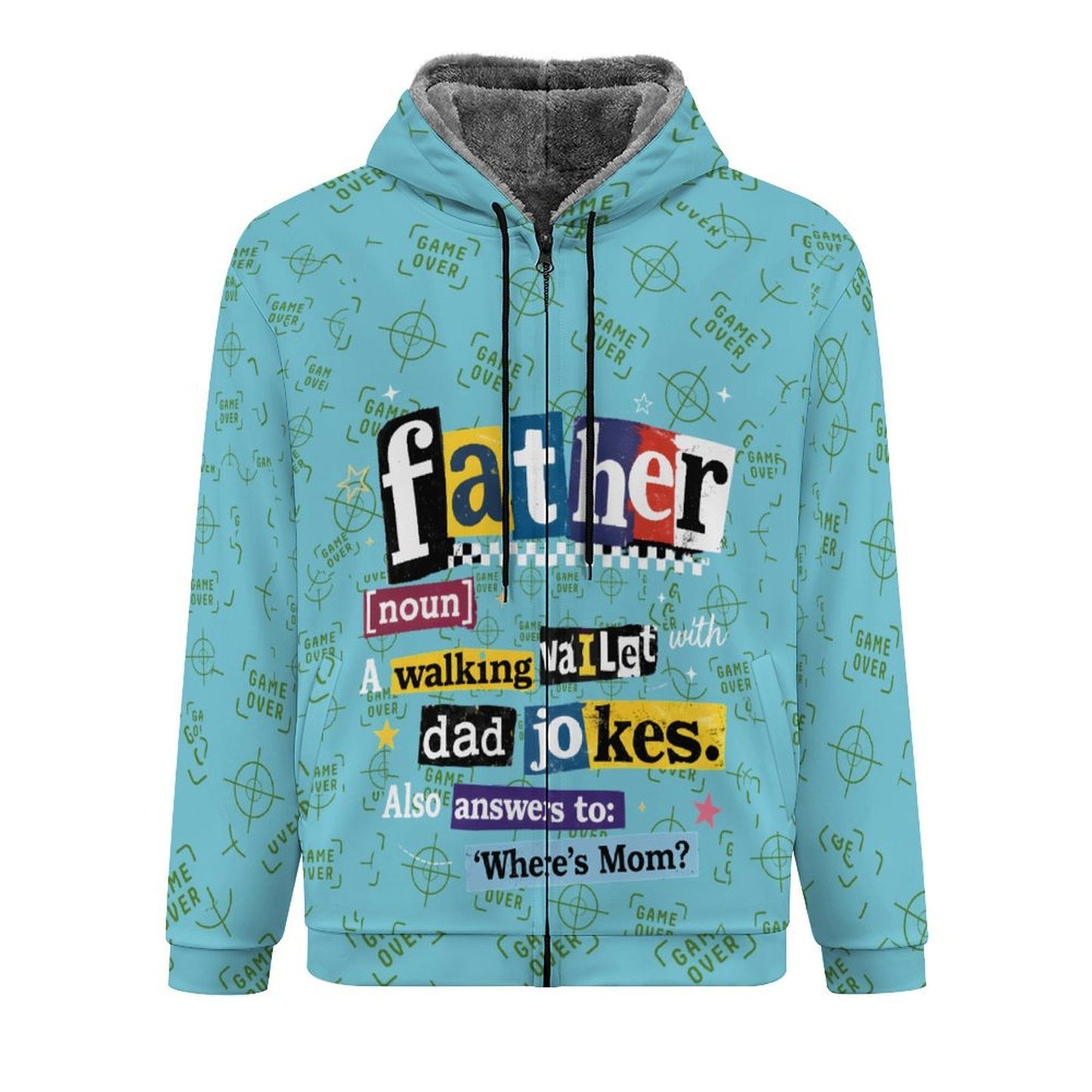Double Layer Fleece Zippered Hoodies